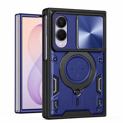 Husa pentru Samsung Galaxy Z Fold8 F971, Techsuit, CamGuard Pro, Albastra