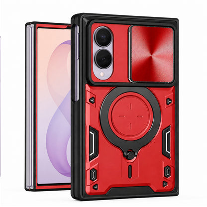 Husa pentru Samsung Galaxy Z Fold8 F971, Techsuit, CamGuard Pro, Rosie