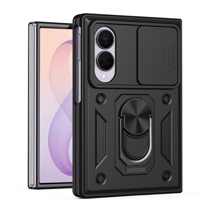 Husa pentru Samsung Galaxy Z Fold8 F971, Techsuit, CamShield, Neagra