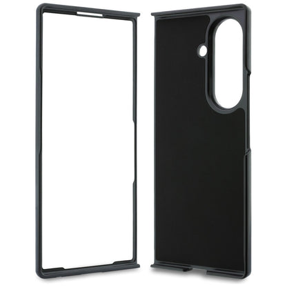 Husa pentru Samsung Galaxy Z Fold8 Ultra F976, Karl Lagerfeld, Saffiano Karl & Choupette Metal Pin, Neagra