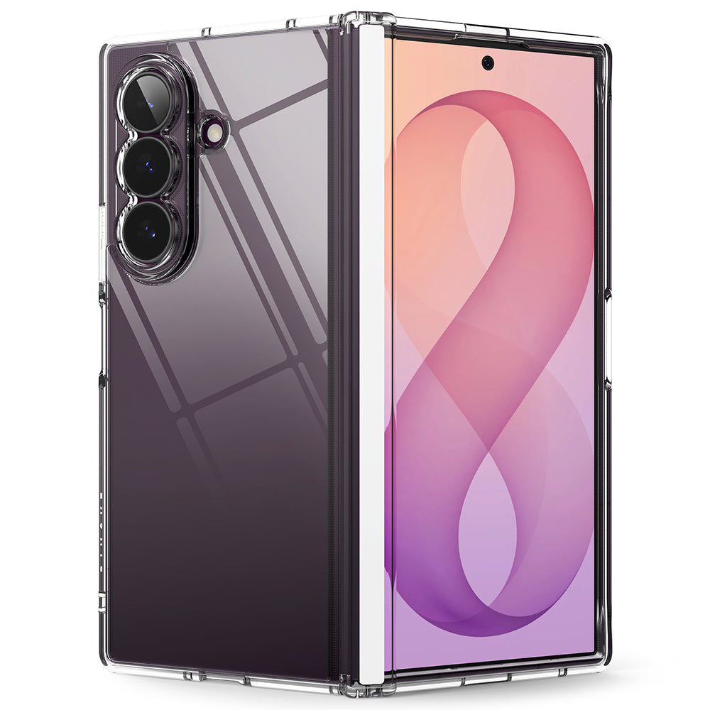 Husa pentru Samsung Galaxy Z Fold8 Ultra F976, Ringke, Fusion Flap, Transparenta