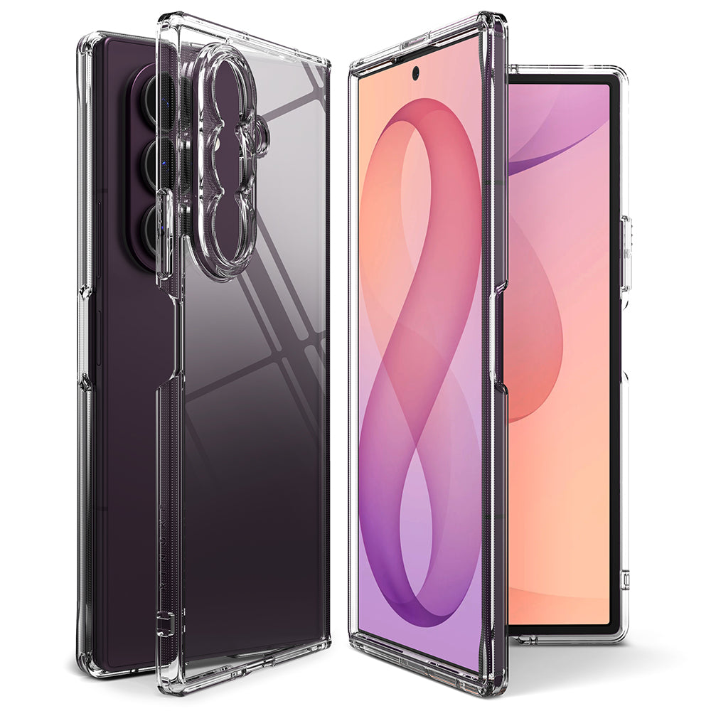 Husa pentru Samsung Galaxy Z Fold8 Ultra F976, Ringke, Fusion, Transparenta