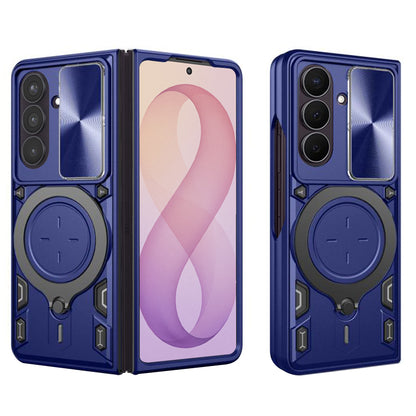 Husa pentru Samsung Galaxy Z Fold8 Ultra F976 / Z Fold7 F966, Techsuit, CamGuard Pro, Albastra