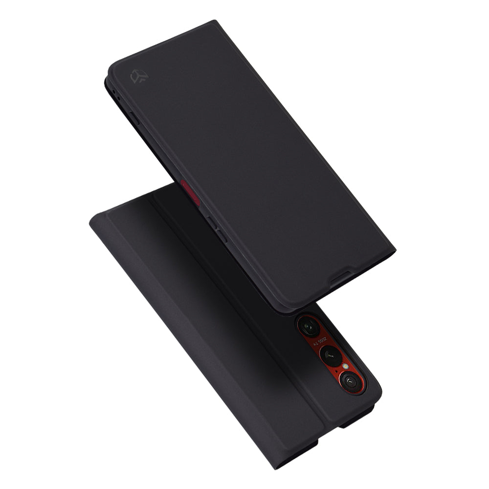 Husa pentru Sony Xperia 1 VI, Techsuit, Magskin Book, Neagra