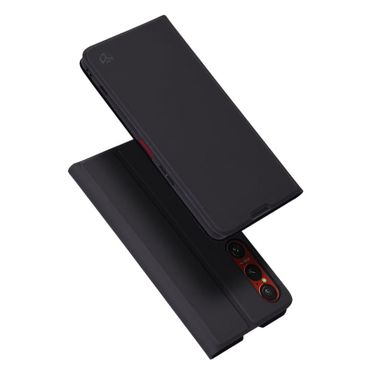 Husa pentru Sony Xperia 1 VI, Techsuit, Magskin Book, Neagra