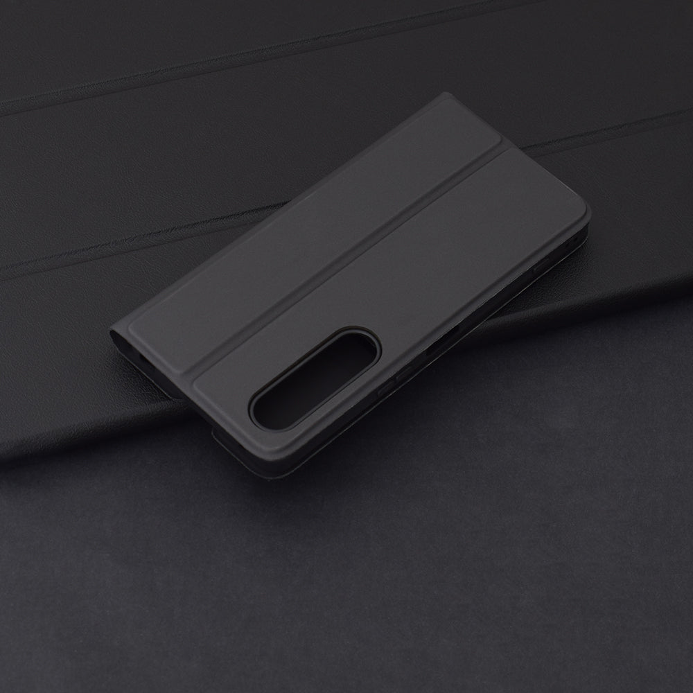 Husa pentru Sony Xperia 1 VI, Techsuit, Magskin Book, Neagra