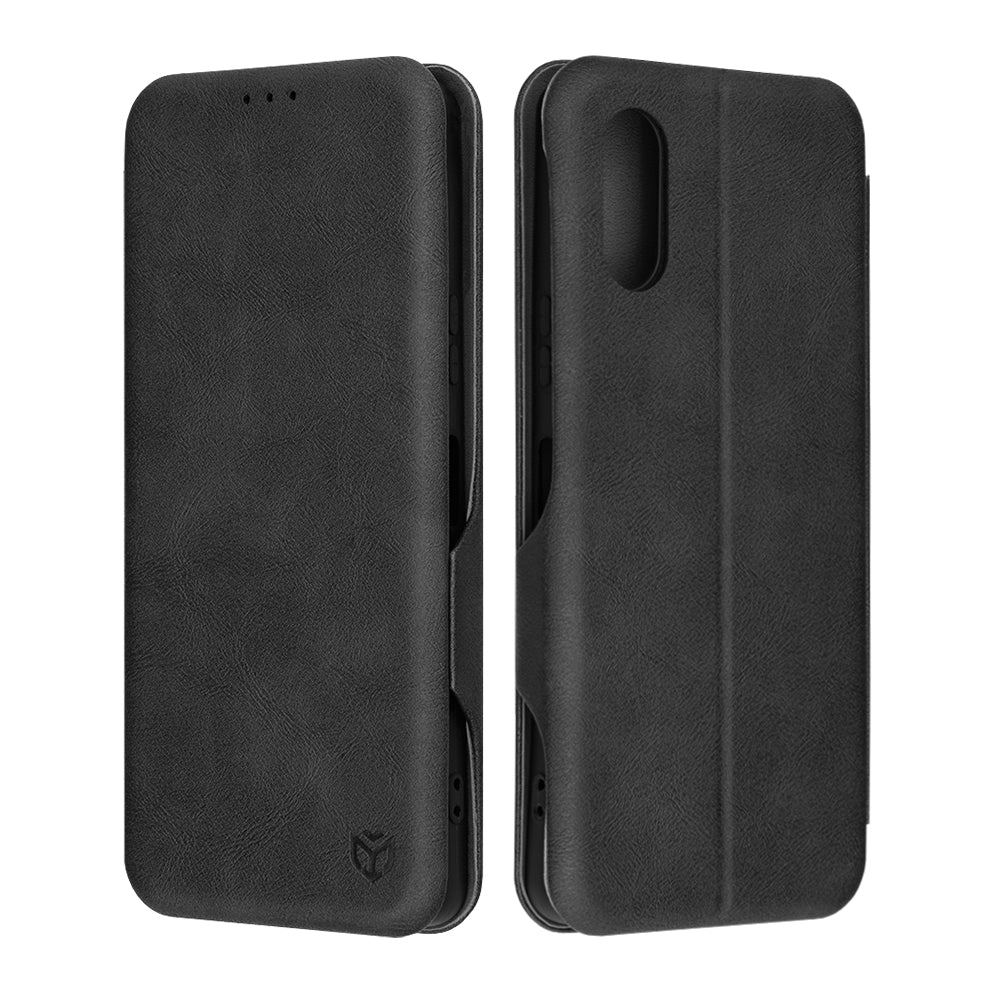 Husa pentru Sony Xperia 5 VI, Techsuit, Safe Wallet Plus, Neagra