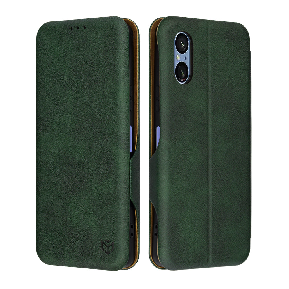 Husa pentru Sony Xperia 5 VI, Techsuit, Safe Wallet Plus, Verde
