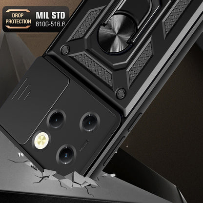 Husa pentru Tecno Spark 20 Pro / Infinix Hot 40 / Hot 40 Pro, Techsuit, CamShield, Albastra