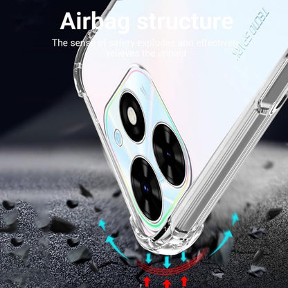 Husa pentru Tecno Spark 20 Pro, Techsuit, Shockproof Clear, Transparenta