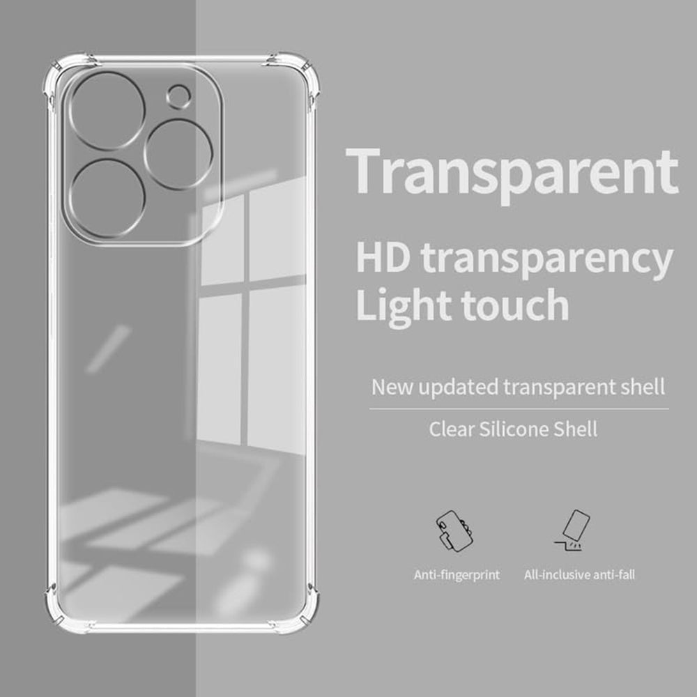 Husa pentru Tecno Spark Go 2024 / Spark 20C, Techsuit, Shockproof Clear, Transparenta
