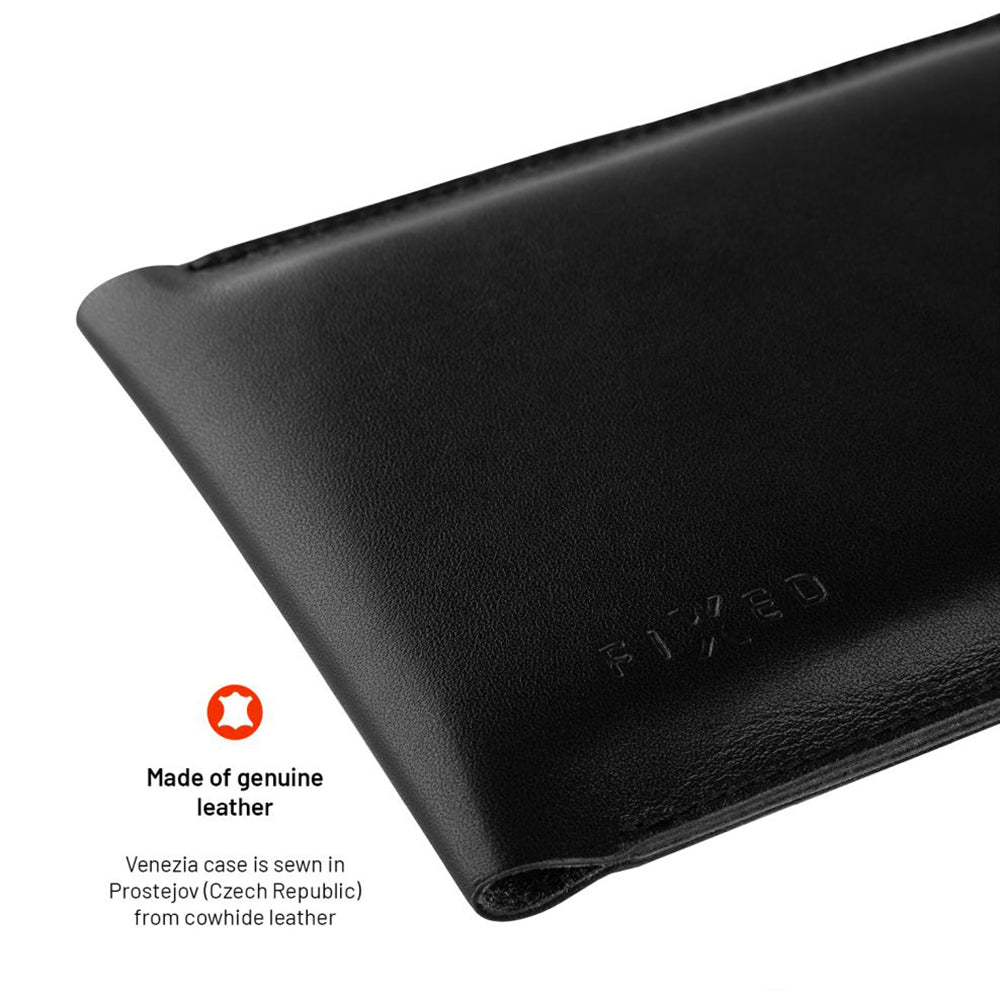 Husa Universala pentru Telefon max. 7inch, Fixed, Venezia, Neagra