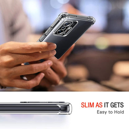 Husa pentru Xiaomi 11T / 11T Pro, Techsuit, Shockproof Clear, Transparenta