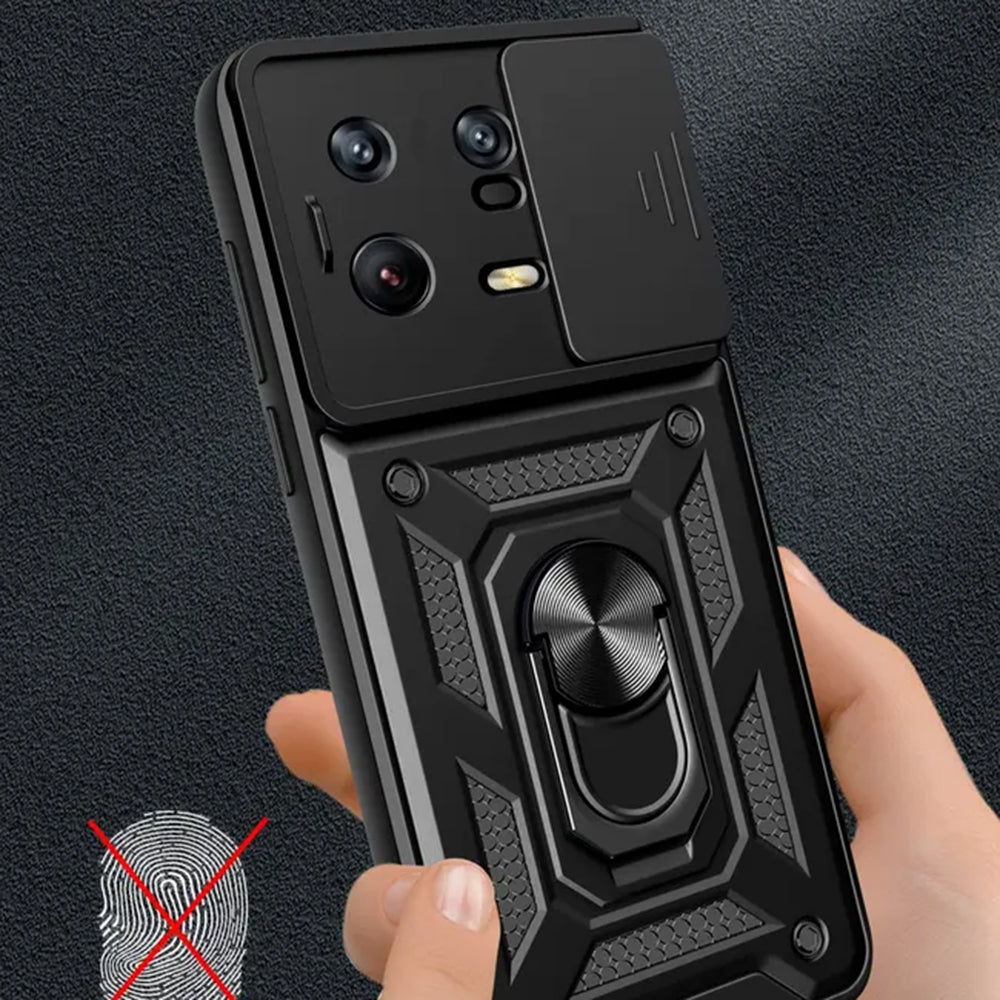 Husa pentru Xiaomi 13 Pro, Techsuit, CamShield, Neagra