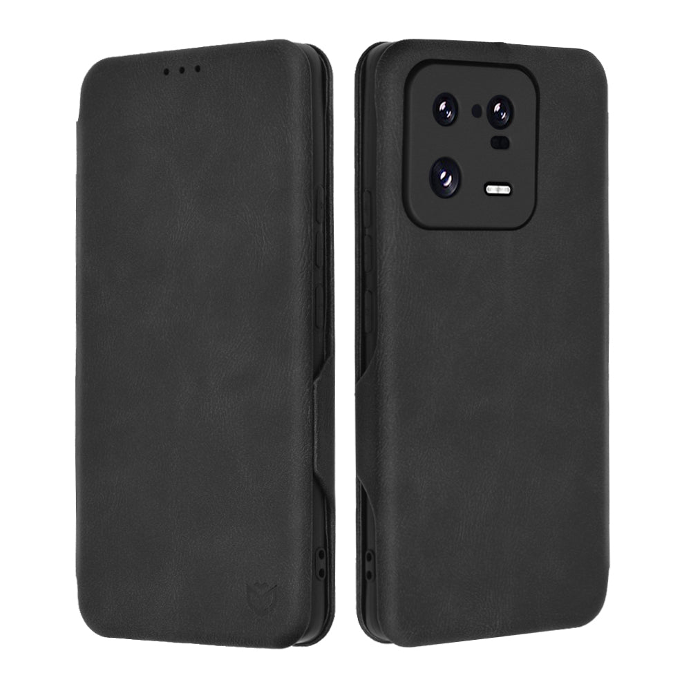 Husa pentru Xiaomi 13 Pro, Techsuit, Safe Wallet Plus, Neagra