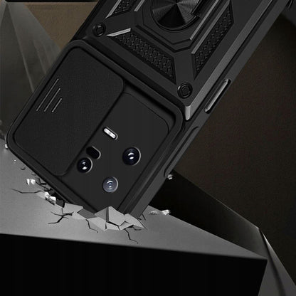Husa pentru Xiaomi 13, Techsuit, CamShield, Neagra