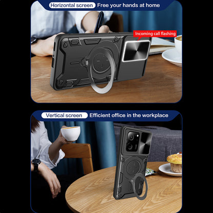 Husa pentru Xiaomi 13T Pro / 13T, Techsuit, CamGuard Pro, Neagra