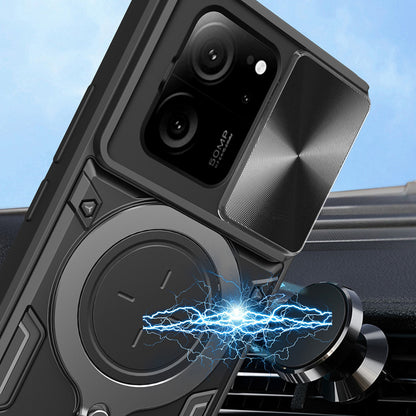 Husa pentru Xiaomi 13T Pro / 13T, Techsuit, CamGuard Pro, Neagra
