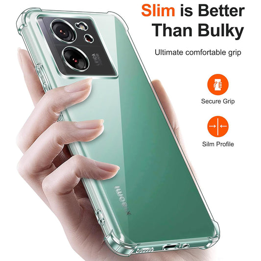 Husa pentru Xiaomi 13T Pro / 13T, Techsuit, Shockproof Clear, Transparenta