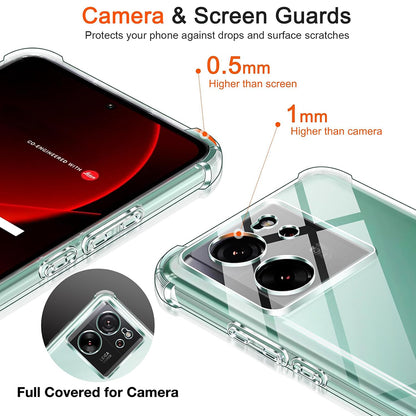 Husa pentru Xiaomi 13T Pro / 13T, Techsuit, Shockproof Clear, Transparenta