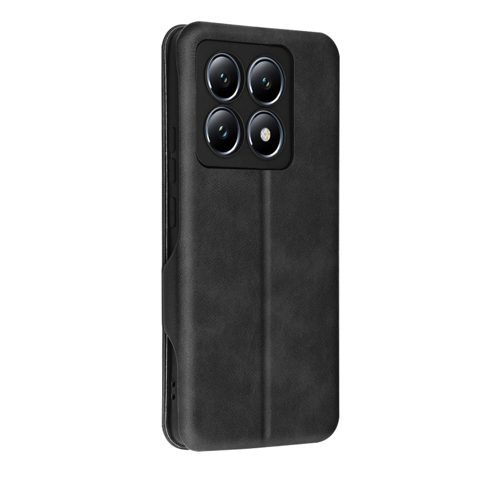 Husa pentru Xiaomi 14 Pro, Techsuit, Safe Wallet Plus, Neagra