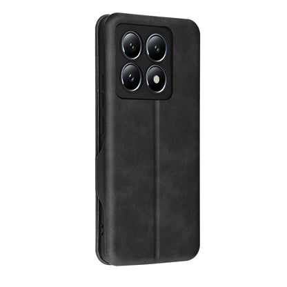 Husa pentru Xiaomi 14 Pro, Techsuit, Safe Wallet Plus, Neagra