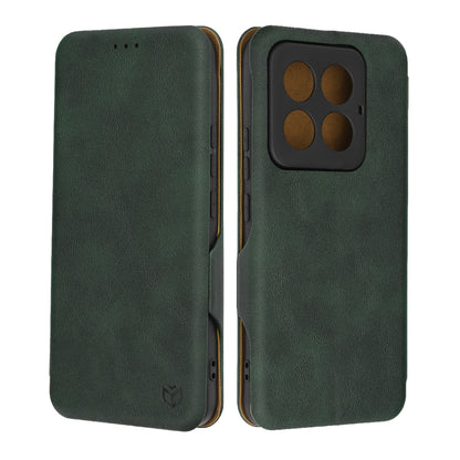 Husa pentru Xiaomi 14 Pro, Techsuit, Safe Wallet Plus, Verde
