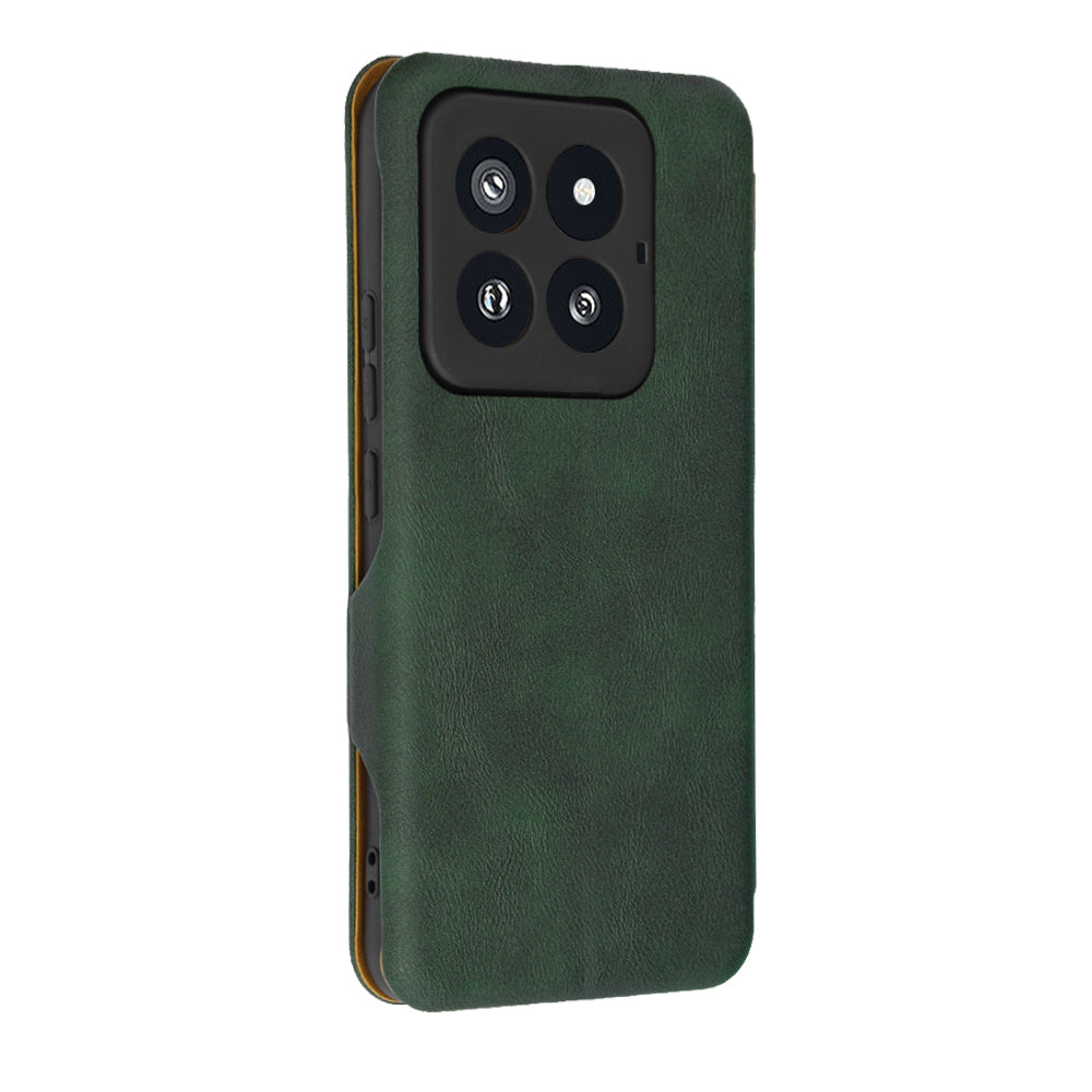 Husa pentru Xiaomi 14 Pro, Techsuit, Safe Wallet Plus, Verde