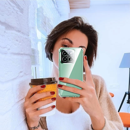 Husa pentru Xiaomi 14 Pro, Techsuit, Shockproof Clear, Transparenta