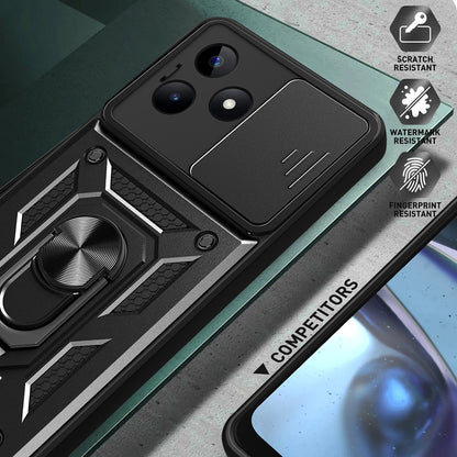 Husa pentru Xiaomi 14, Techsuit, CamShield, Roz