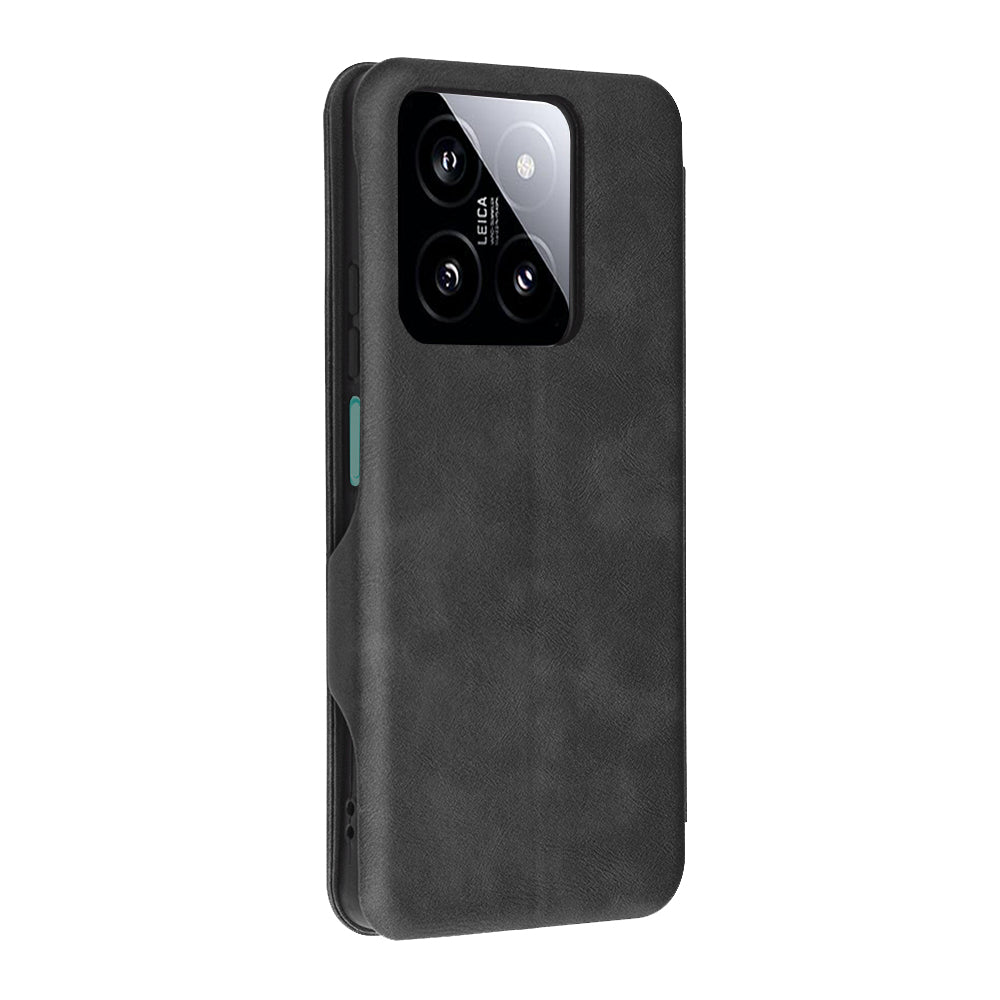 Husa pentru Xiaomi 14, Techsuit, Safe Wallet Plus, Neagra