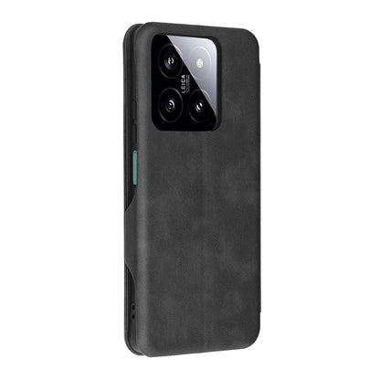 Husa pentru Xiaomi 14, Techsuit, Safe Wallet Plus, Neagra
