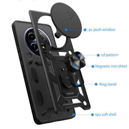 Husa pentru Xiaomi 14 Ultra, Techsuit, CamShield, Neagra