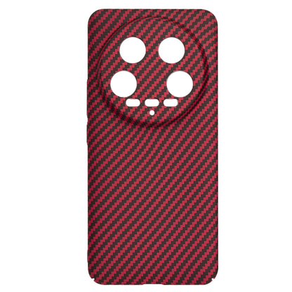 Husa pentru Xiaomi 14 Ultra, Techsuit, Carbonite FiberShell, Rosie