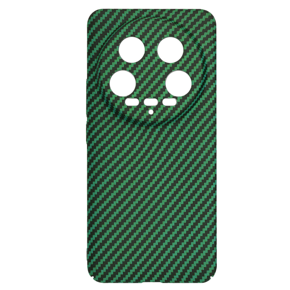 Husa pentru Xiaomi 14 Ultra, Techsuit, Carbonite FiberShell, Verde