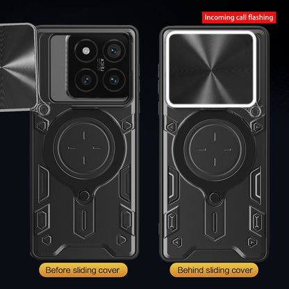 Husa pentru Xiaomi 14T Pro, Techsuit, CamGuard Pro, Neagra
