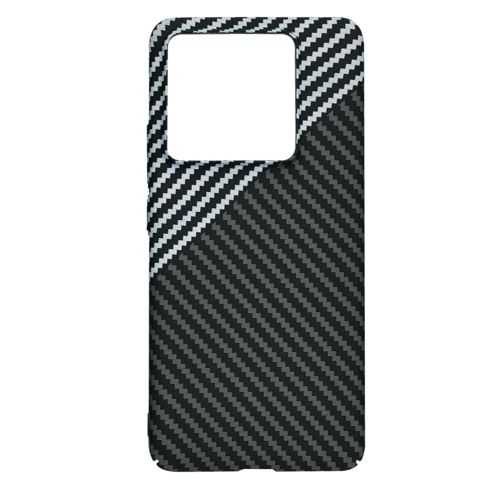 Husa pentru Xiaomi 14T Pro, Techsuit, Carbonite FiberShell, Neagra Gri