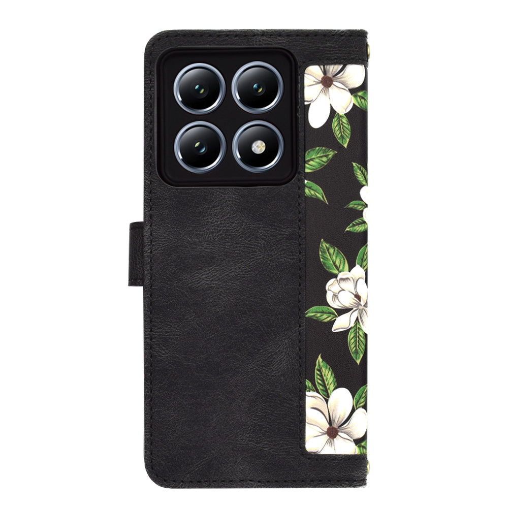 Husa pentru Xiaomi 14T Pro, Techsuit, FlipCraft, Neagra
