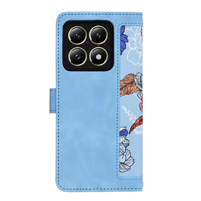 Husa pentru Xiaomi 14T, Techsuit, FlipCraft, Bleu