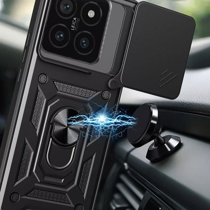 Husa pentru Xiaomi 15 Pro, Techsuit, CamShield, Neagra
