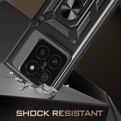 Husa pentru Xiaomi 15 Pro, Techsuit, CamShield, Neagra