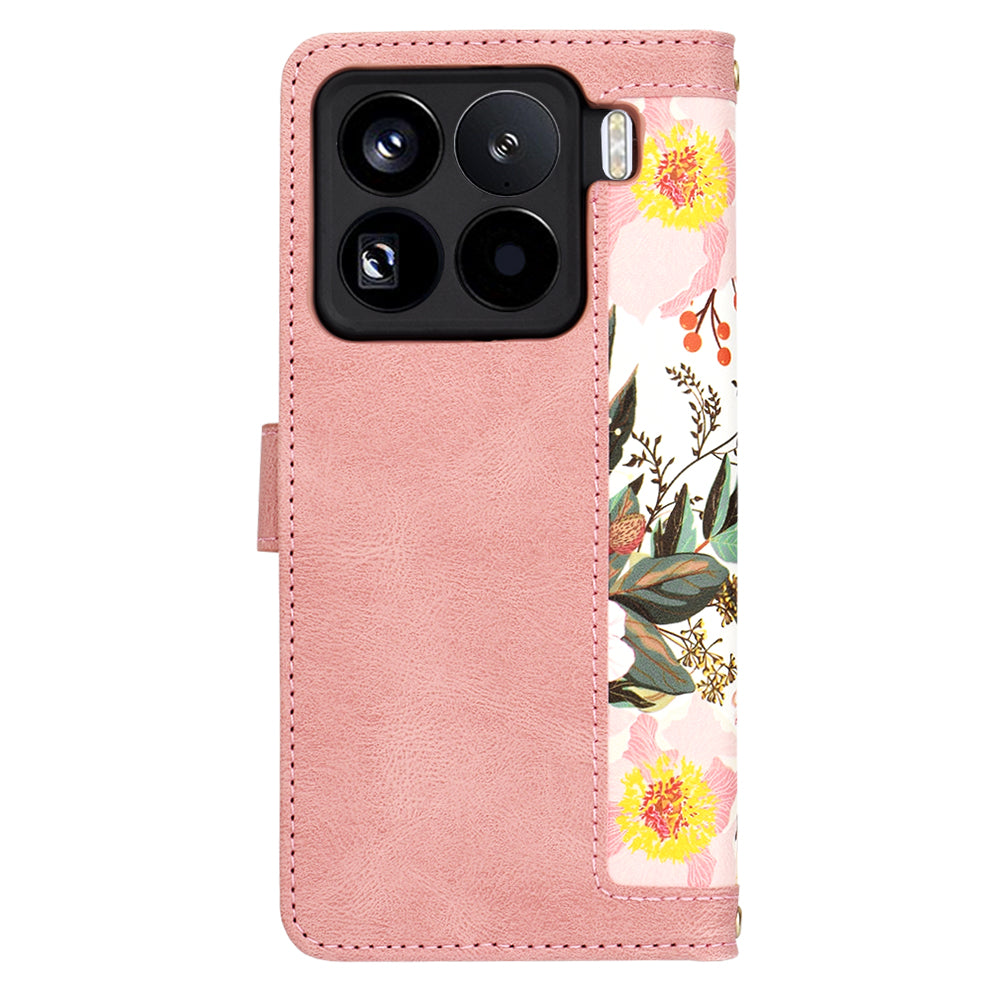 Husa pentru Xiaomi 15 Pro, Techsuit, FlipCraft, Roz