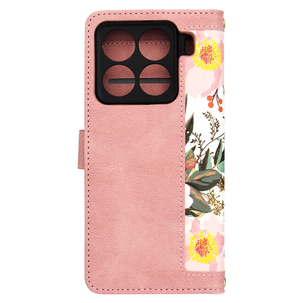 Husa pentru Xiaomi 15 Pro, Techsuit, FlipCraft, Roz