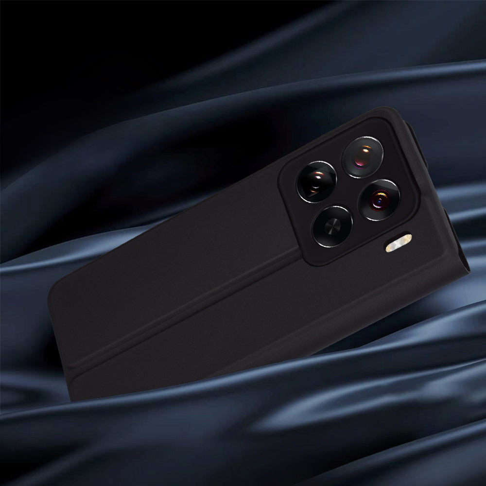 Husa pentru Xiaomi 15 Pro, Techsuit, Magskin Book, Neagra