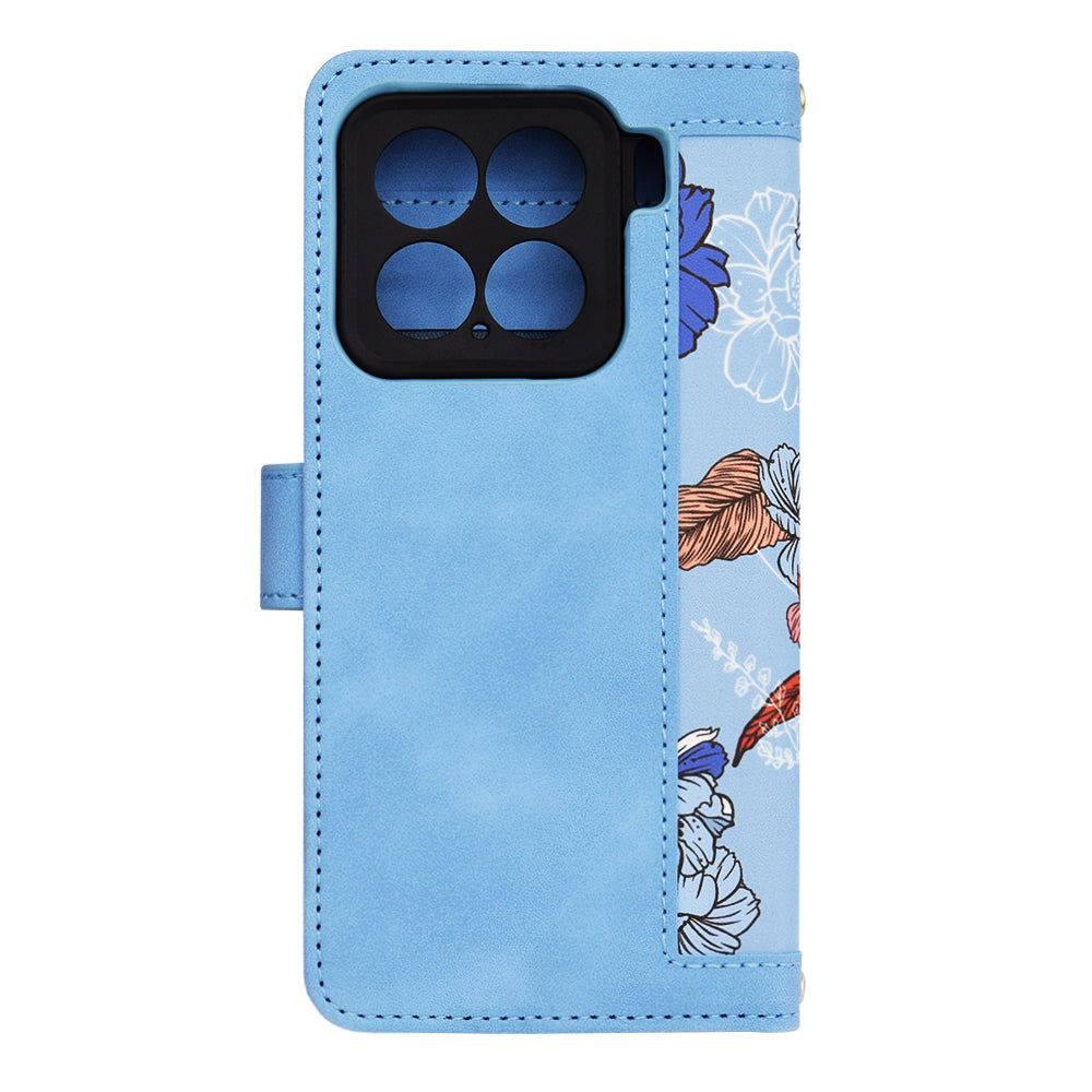 Husa pentru Xiaomi 15, Techsuit, FlipCraft, Bleu
