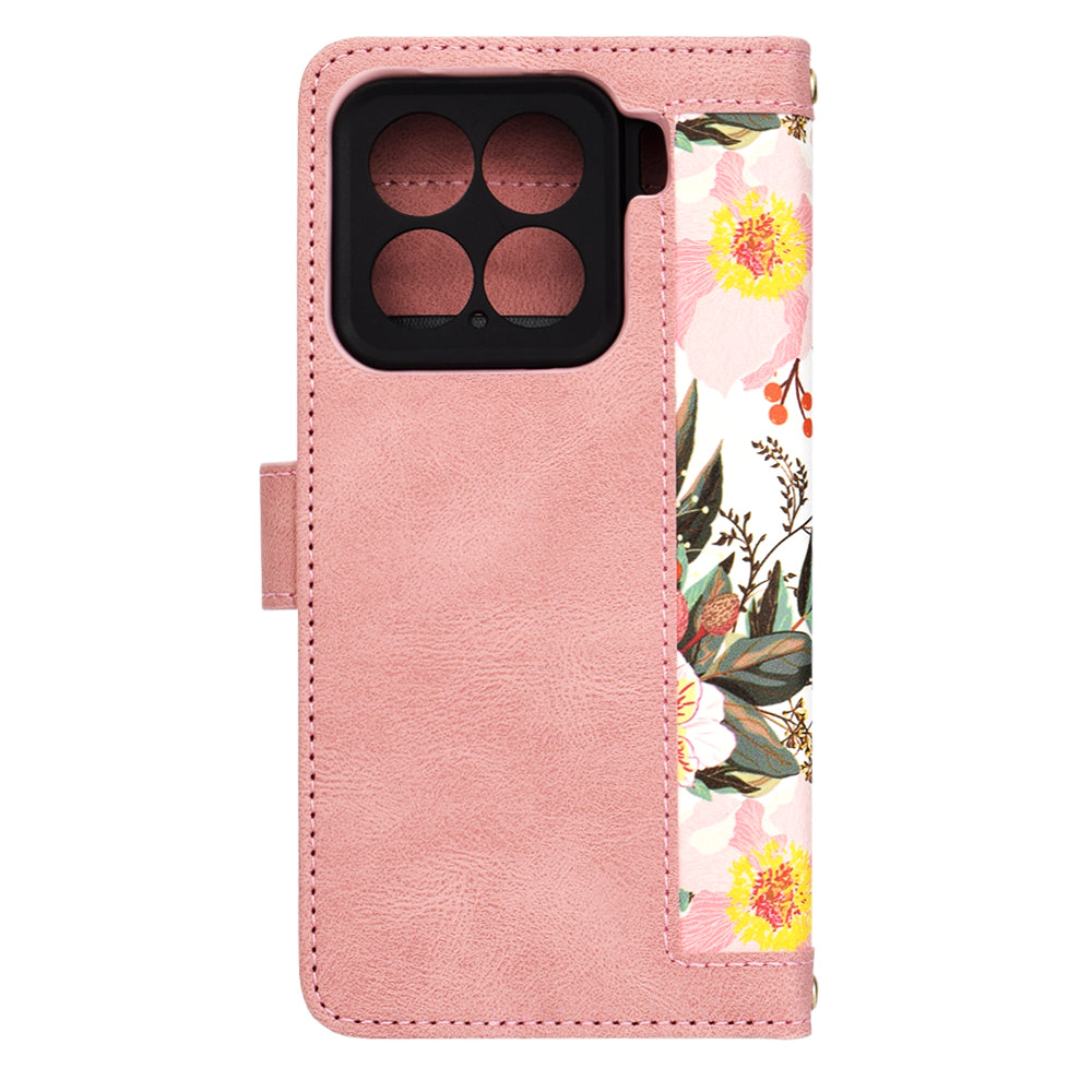 Husa pentru Xiaomi 15, Techsuit, FlipCraft, Roz