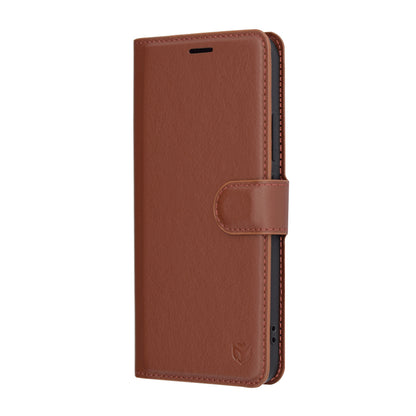 Husa pentru Xiaomi 15, Techsuit, Leather Folio, Maro