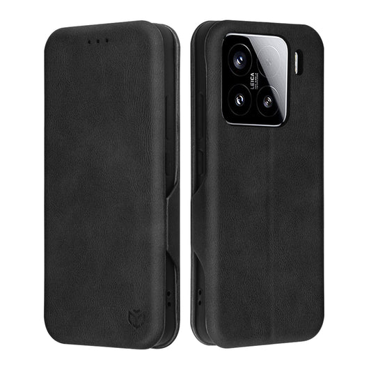 Husa pentru Xiaomi 15, Techsuit, Safe Wallet Plus, Neagra