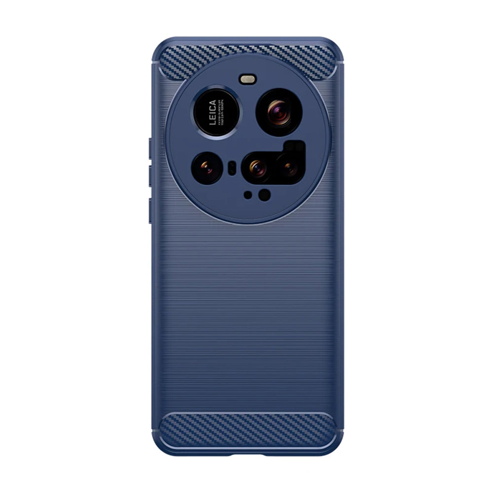 Husa pentru Xiaomi 15 Ultra, Techsuit, Carbon, Albastra