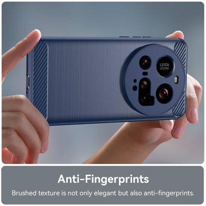 Husa pentru Xiaomi 15 Ultra, Techsuit, Carbon, Albastra